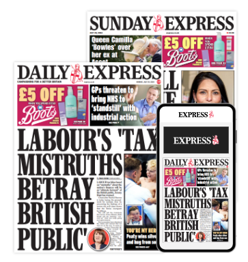 Daily Express, Sunday Express plus FREE digital edition